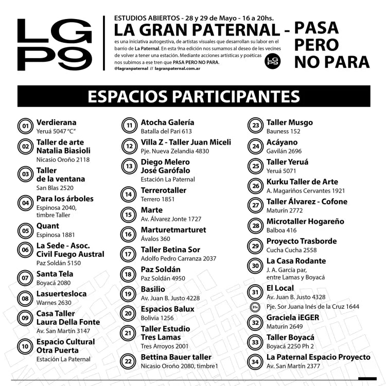 Open Studio. La Gran Paternal 9 Edición