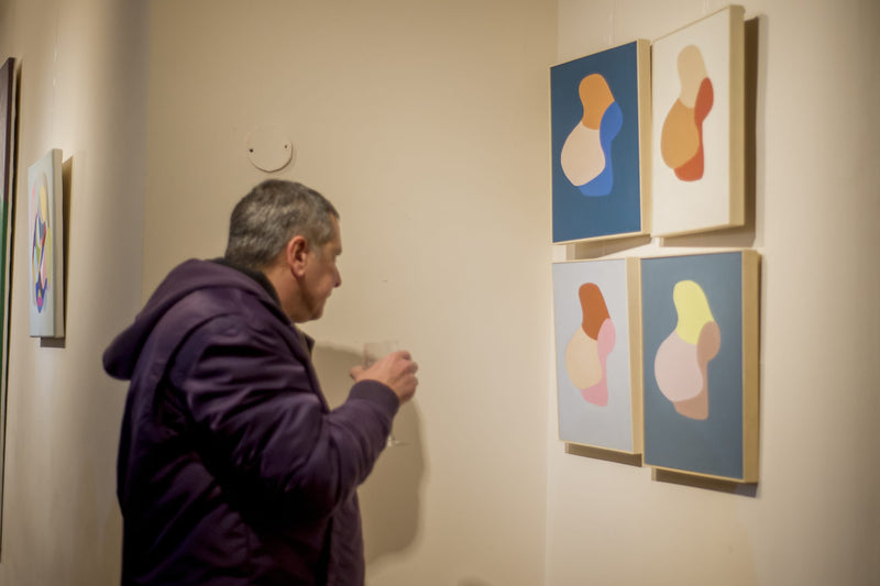 Installation views. Colores Subjetivos. Agosto 2024.  Buenos Aires