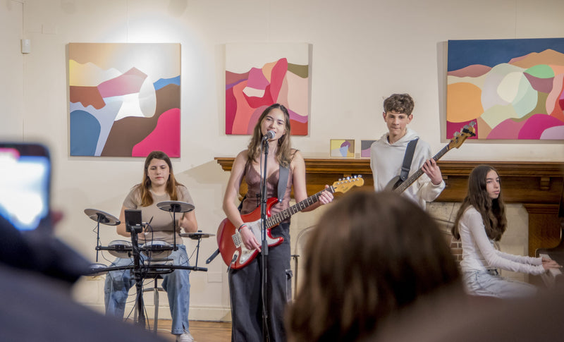 Opening at Pestalozzi College. Colores Subjetivos. Agosto 2024.  Buenos Aires