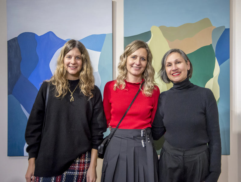 Magdalena Trucco, Florencia Trucco y Laura Quesada.