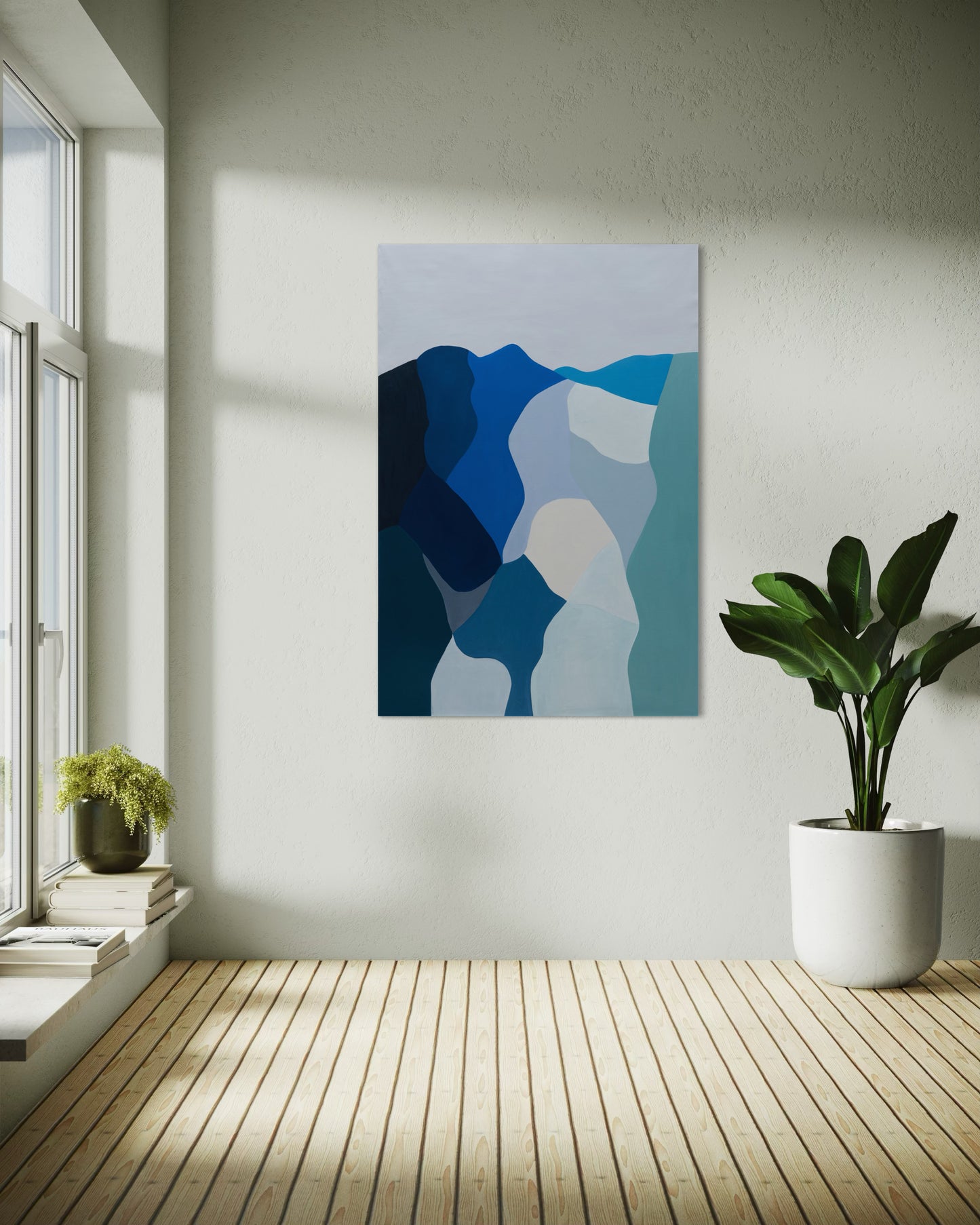 Paisajes Interiores. Azul