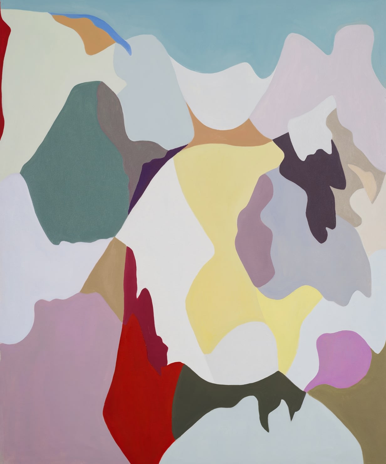 Paisajes Interiores. Con Rojo.